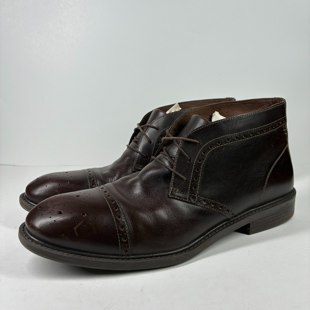 Dunham Gavin Men's 15D Chocolate Brown Leather Chukka Comfort Boots DAW02CBR-88
